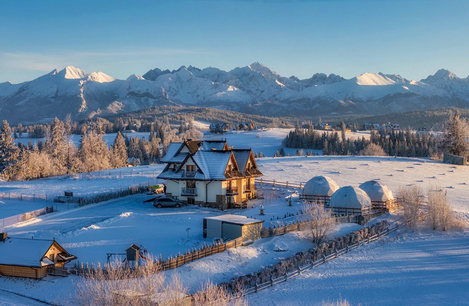 Tatry Mountain Glamp Z Jacuzzi Hotel Zakopane Buitenkant foto