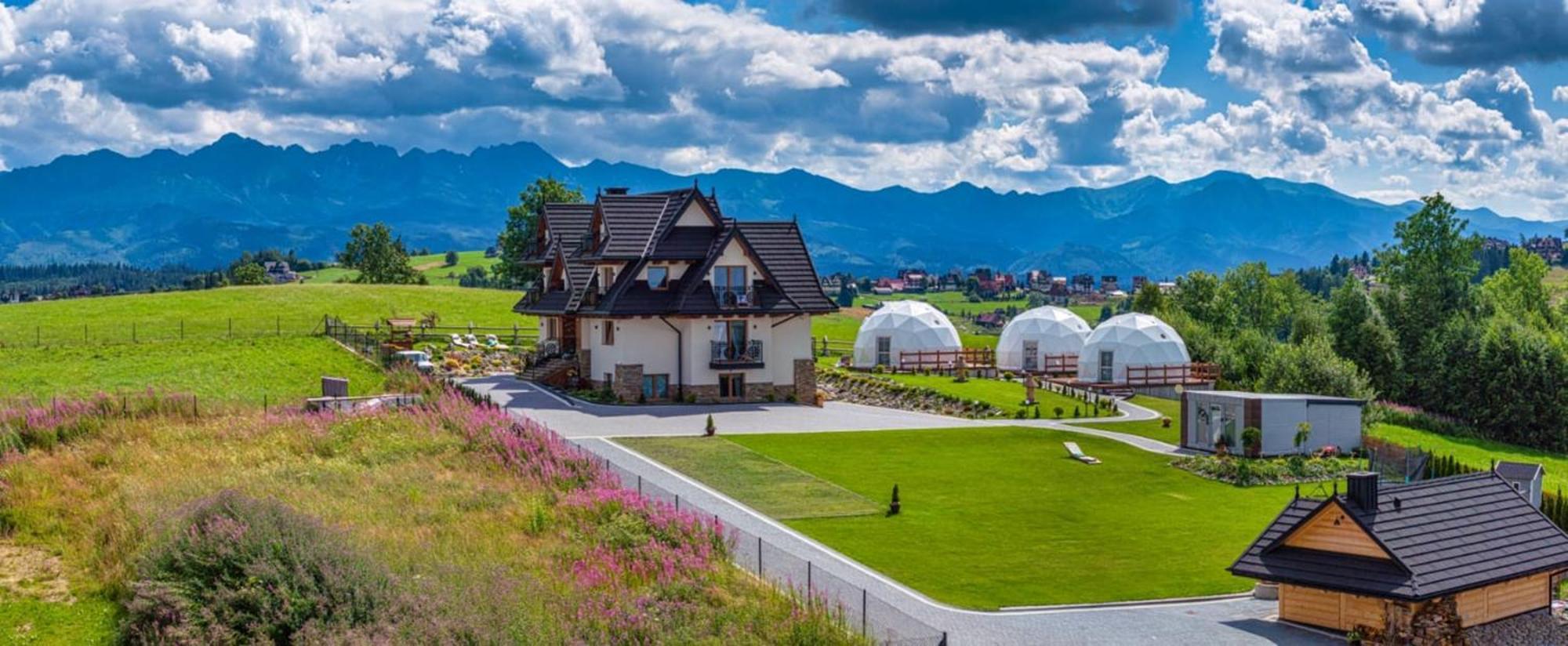 Tatry Mountain Glamp Z Jacuzzi Hotel Zakopane Buitenkant foto