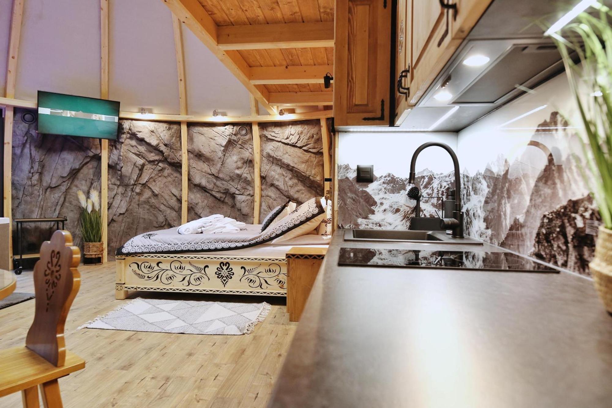 Tatry Mountain Glamp Z Jacuzzi Hotel Zakopane Buitenkant foto